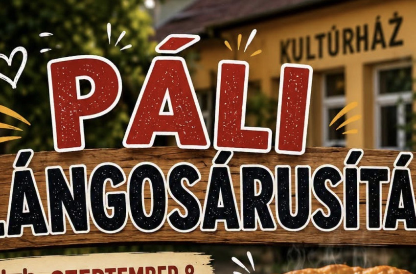 Páli lángosárusítás: kedden délután várják a finom falatok kedvelőit