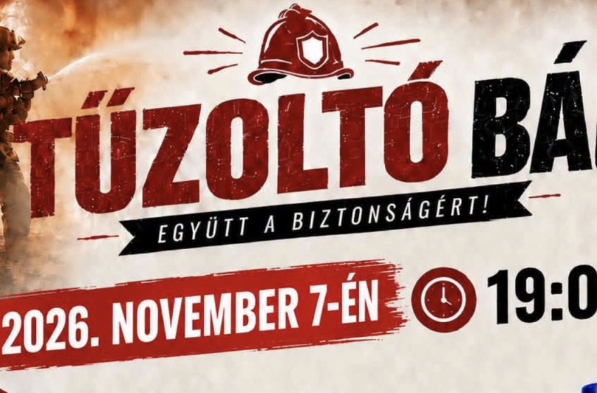 Tűzoltóbált rendeznek Téten – zenével, vacsorával és tombolával várják a vendégeket