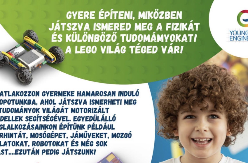 Játékos LEGO-foglalkozás indul a II. Rákóczi Ferenc Római Katolikus Óvoda és Általános Iskolában