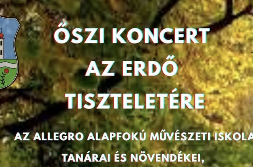 Őszi koncerttel tisztelegnek az erdő előtt Szanyban